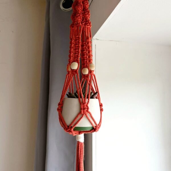 Suspension pour plante en coton – petit format