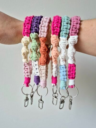 Lanière tricolore en coton