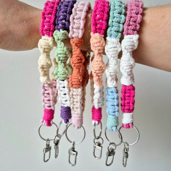 Lanière tricolore en coton