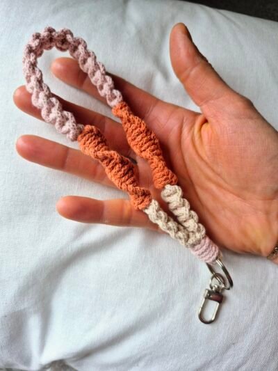 Lanière tricolore en coton