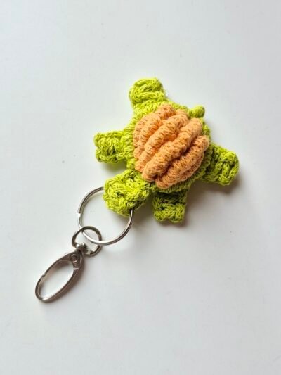 Porte-clés Tortue en coton