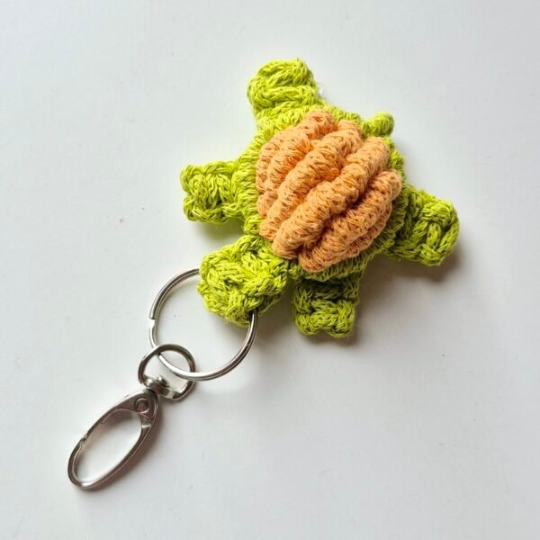 Porte-clés Tortue en coton